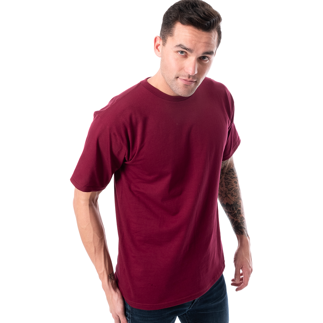 Retro Ring-Spun Crew Neck T-Shirt 2100