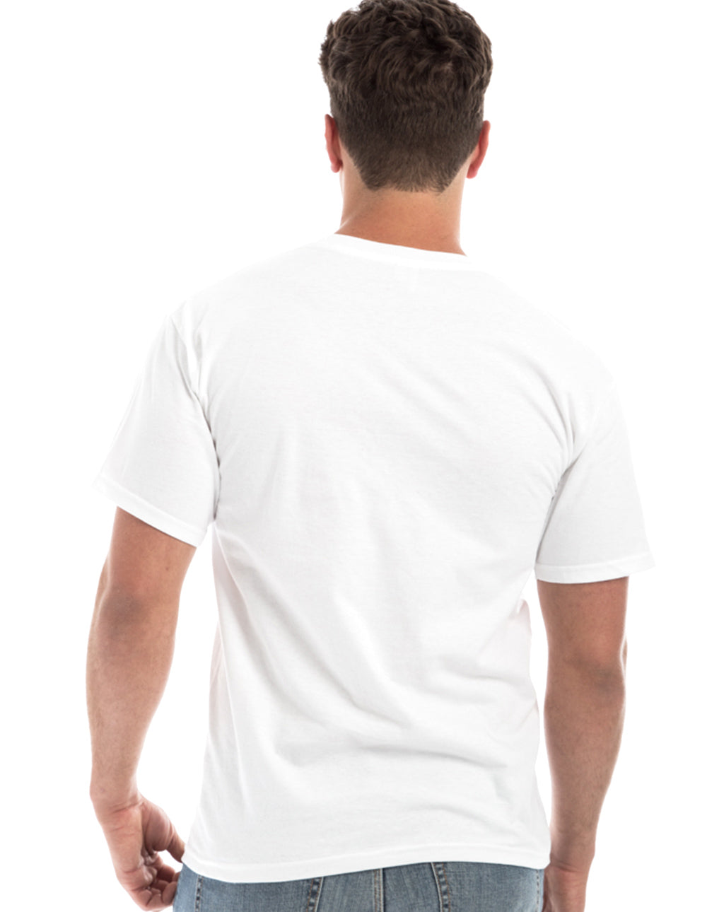 Retro Ring-Spun Crew Neck T-Shirt 2100