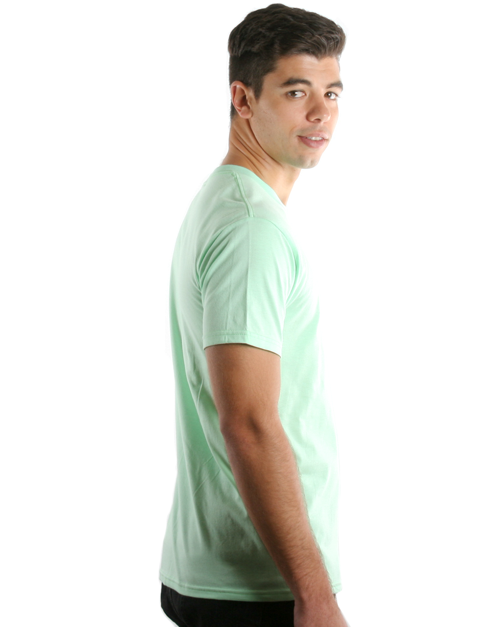 Retro Ring-Spun Crew Neck T-Shirt 2100